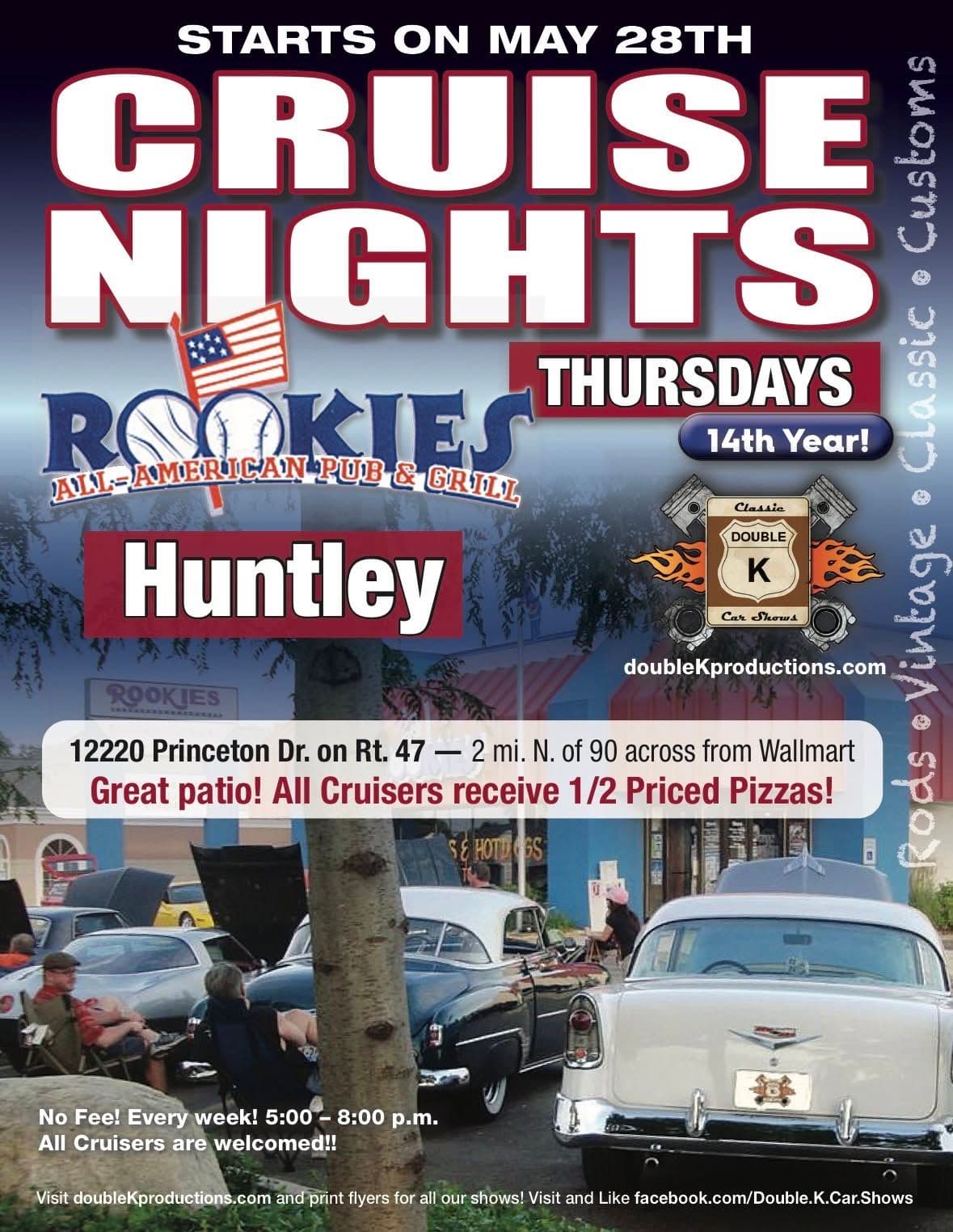 Rookies All-American Pub & Grill Cruise Nights