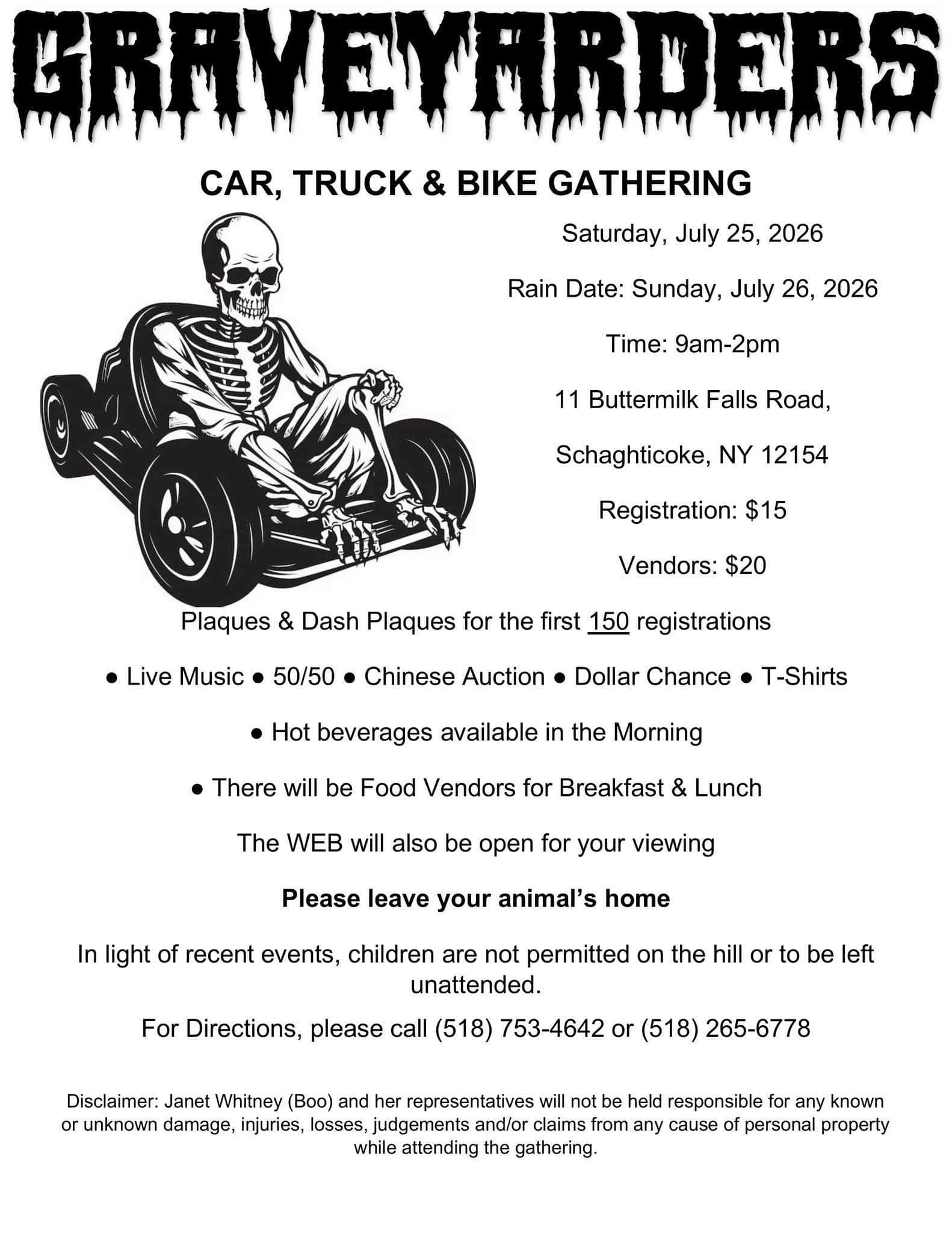 Graveyarders Car, Truck & Bike Gathering