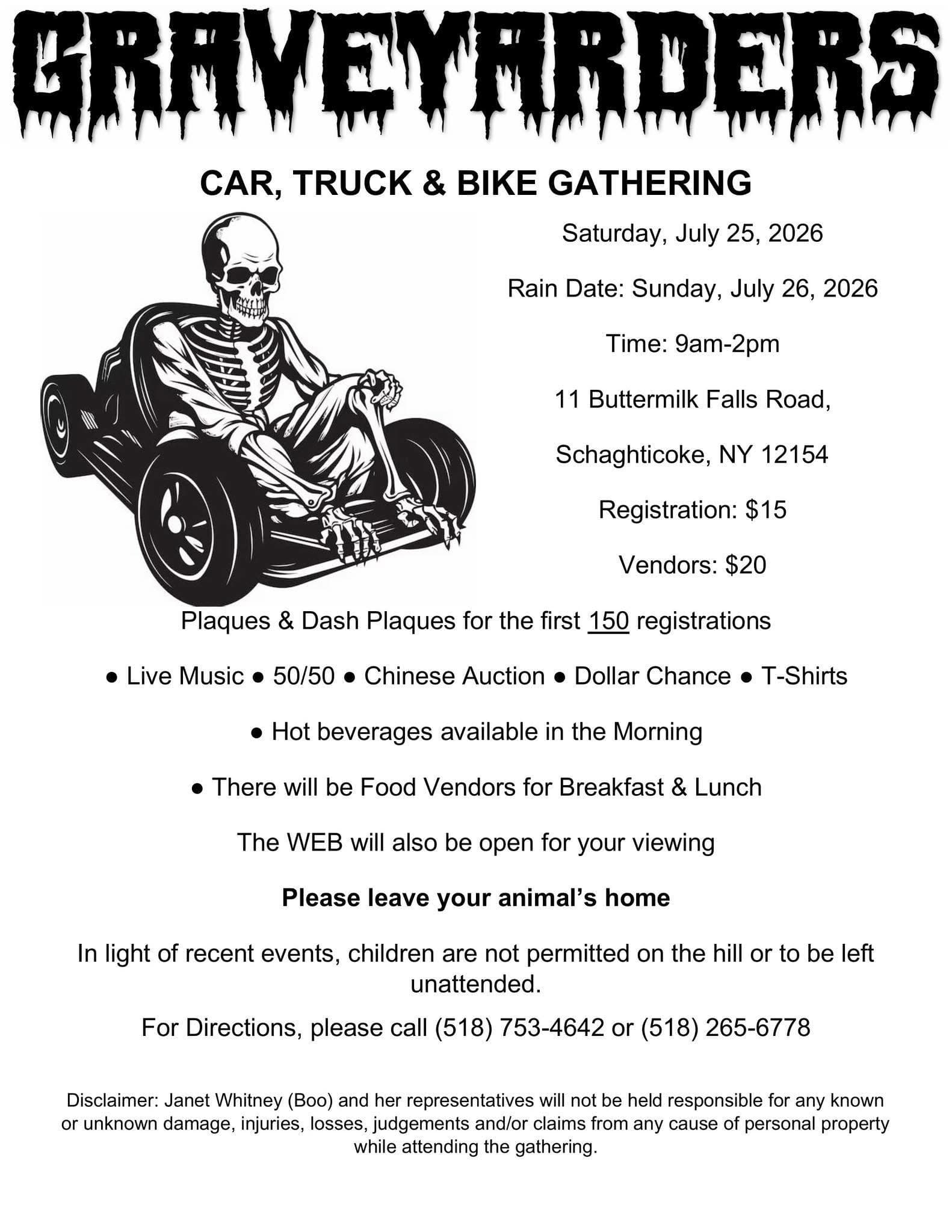 Graveyarders Car, Truck & Bike Gathering