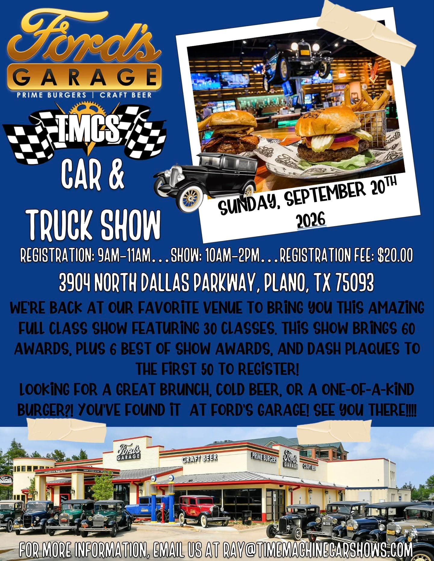 Ford's Garage TMCS Car & Truck Show