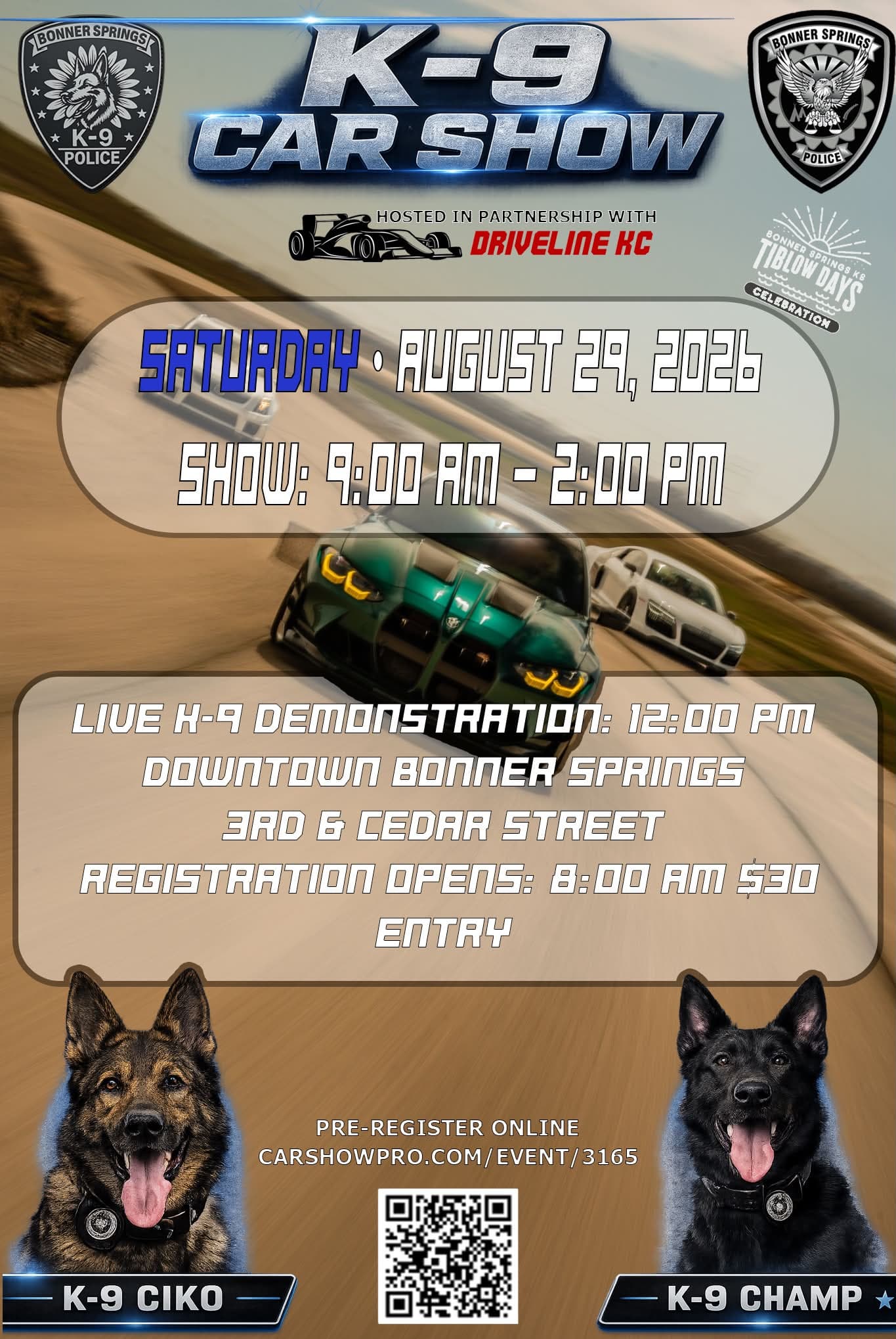 Bonner Springs Police K-9 Car Show