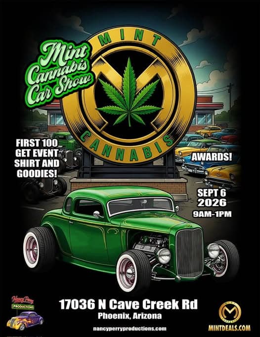 Mint Cannabis Car Show