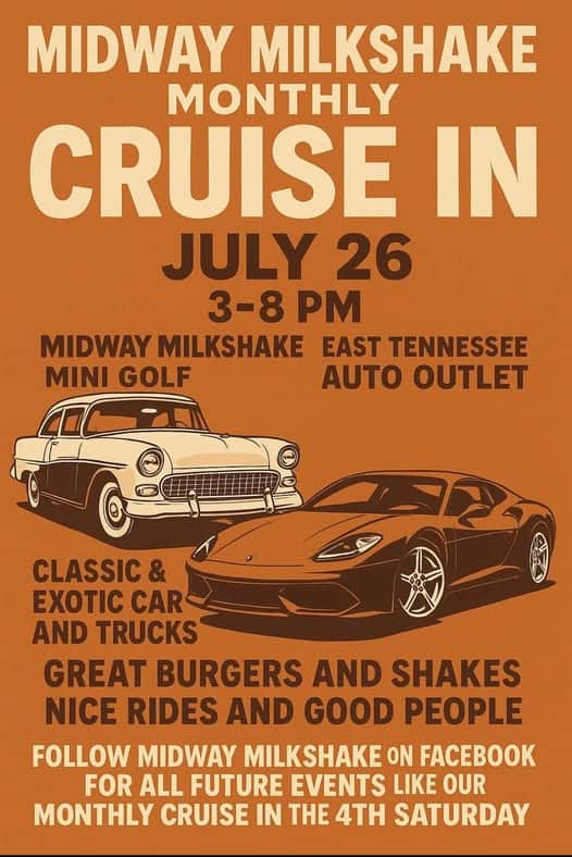 Midway Milkshake Monthly Cruise In