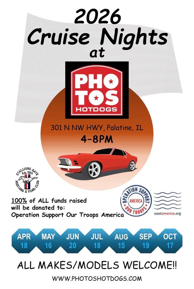 Cruise Nights to Support OSOTA Operation Support Our Troops America