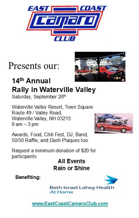 14th Annual Rally In Waterville Valley