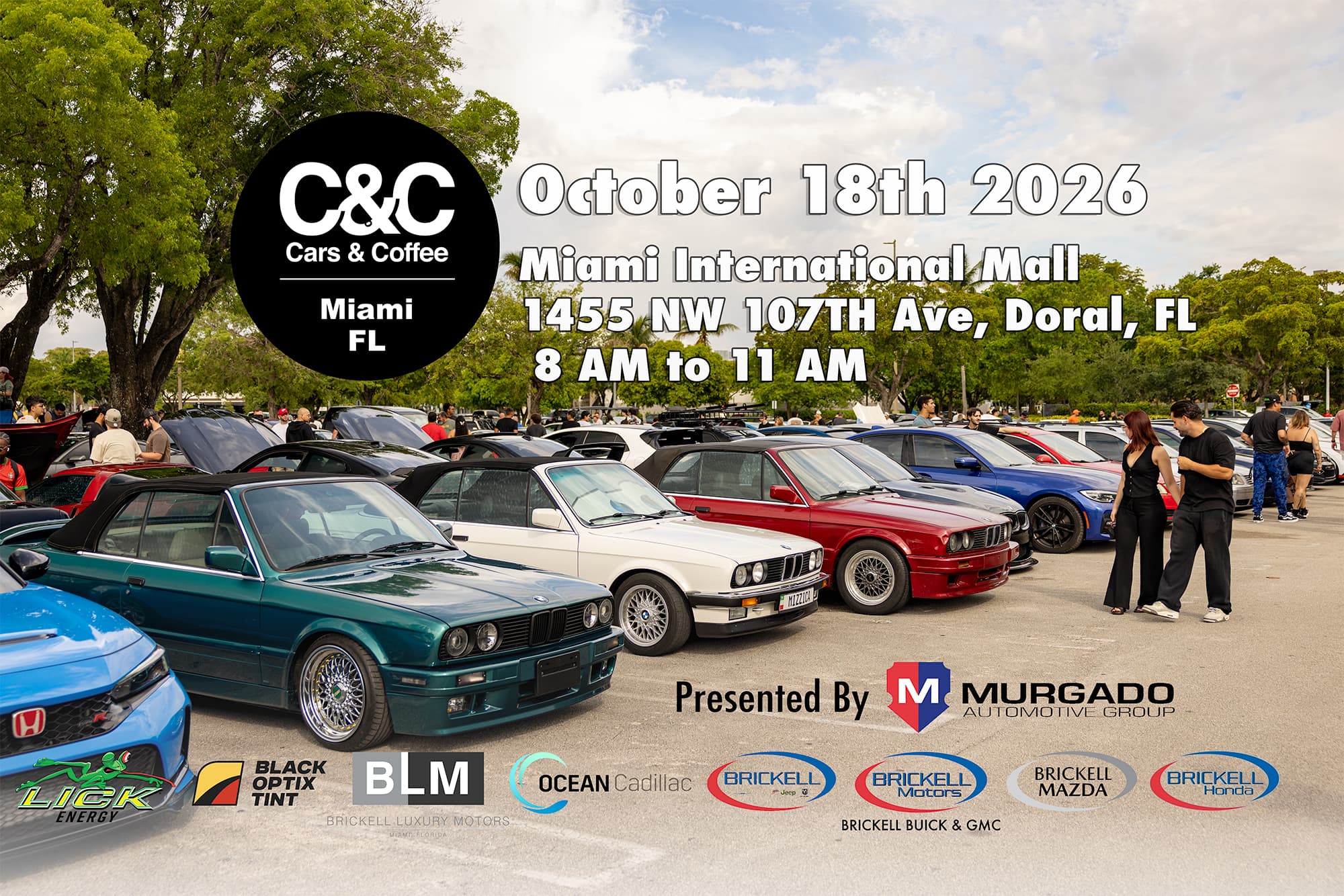 Cars and Coffee Miami