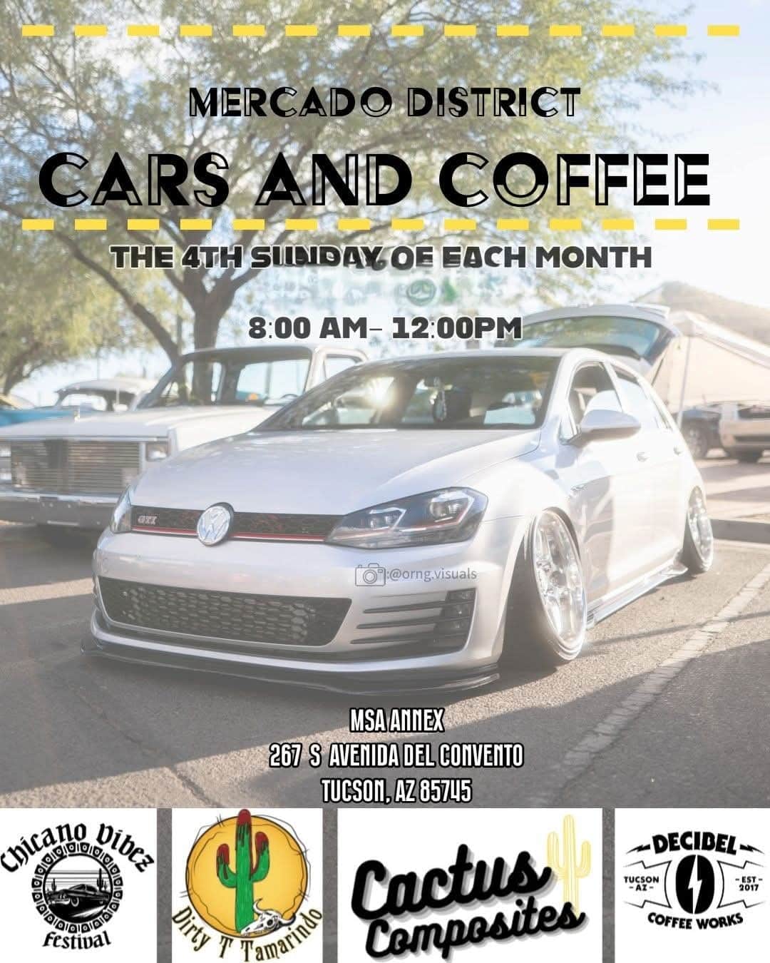 Mercado District Cars and Coffee