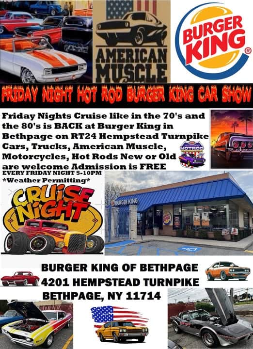 Friday Night Hot Rod Burger King Car Show