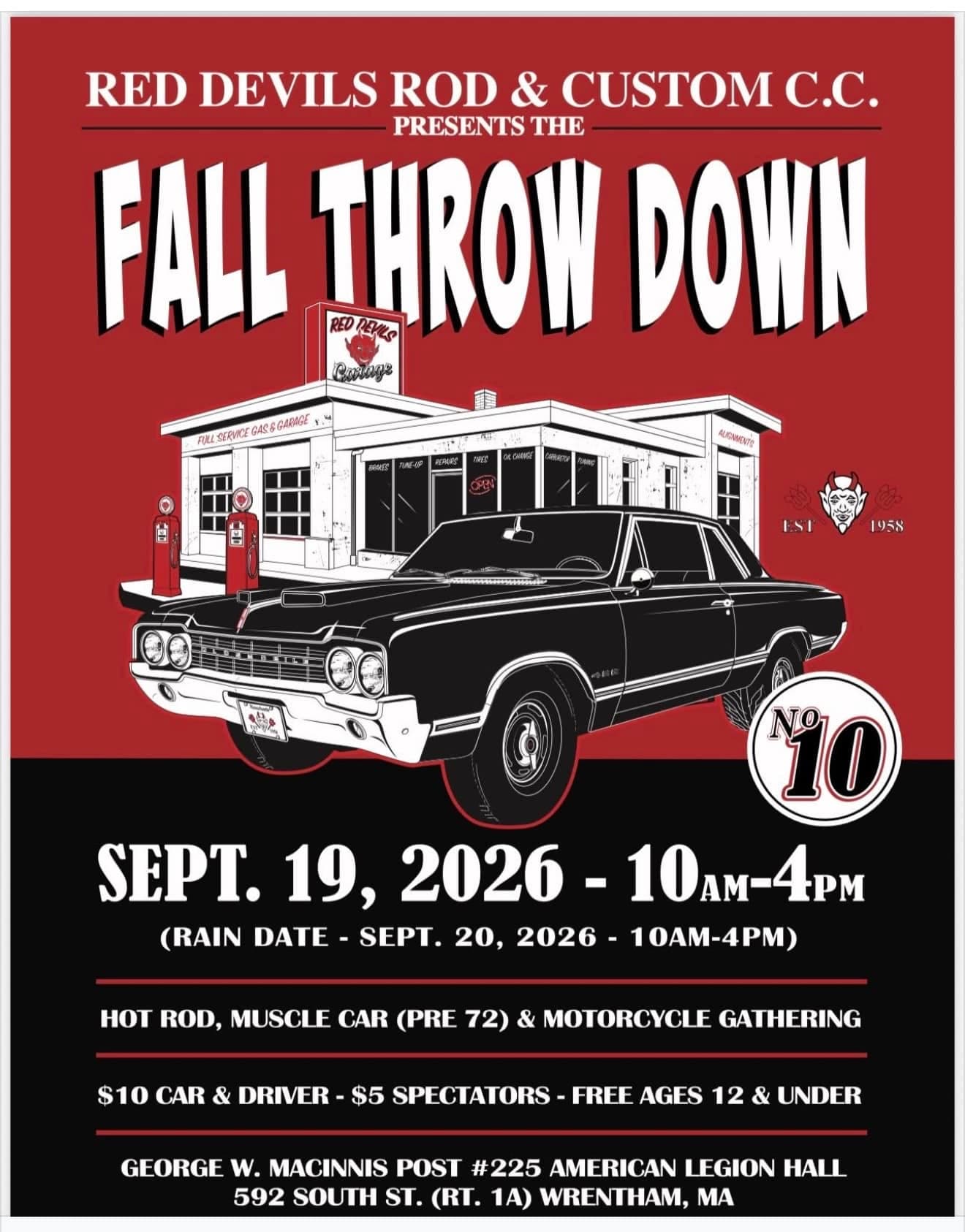 Red Devils Rod & Custom Fall Throw Down