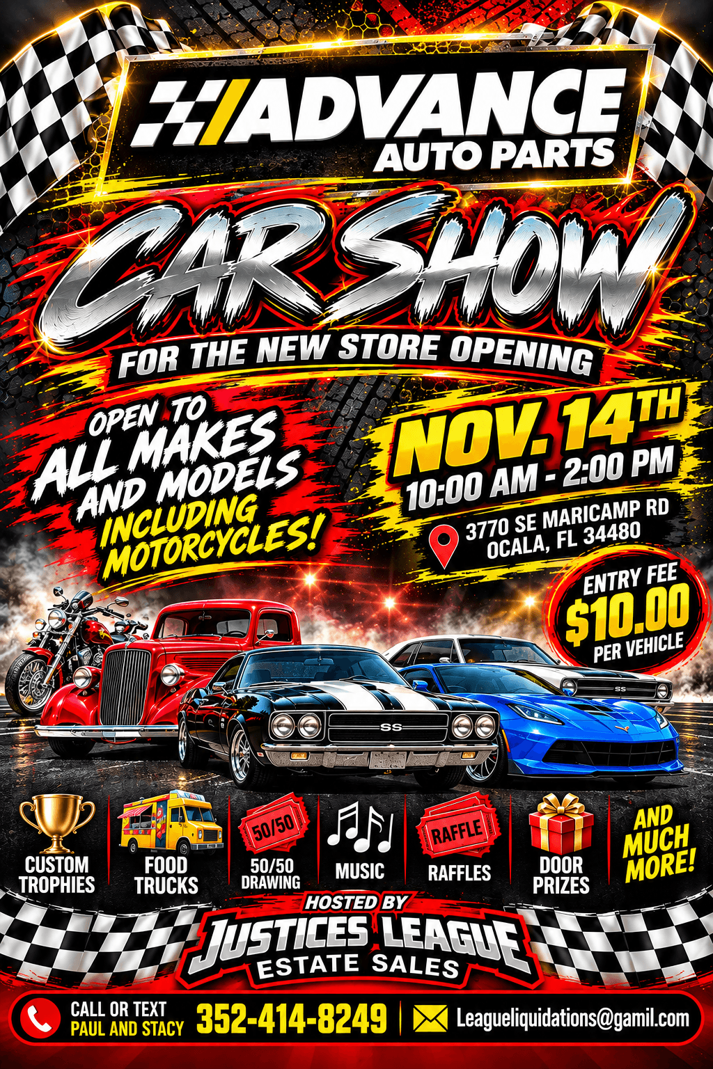 Advanced Auto Parts Grand Opening Car Show