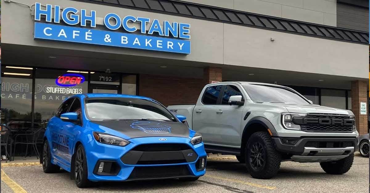 High Octane Cafe & Bakery Cars and Coffee