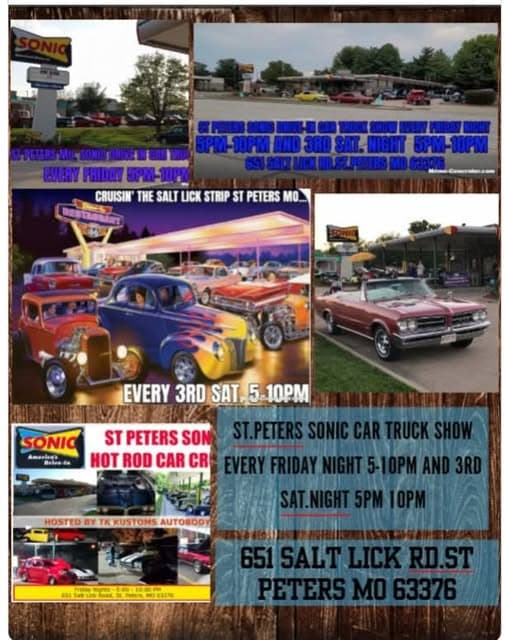 St. Peters Sonic Car Truck Show