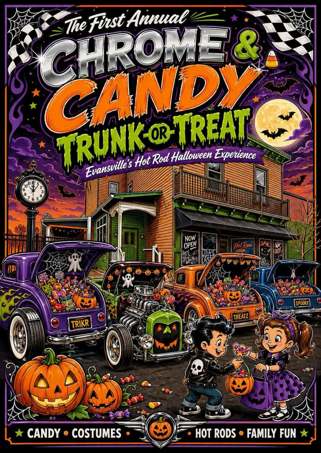 The First Annual Chrome & Candy Trunk or Treat