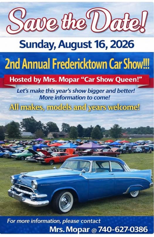 2nd Annual Fredericktown Car Show