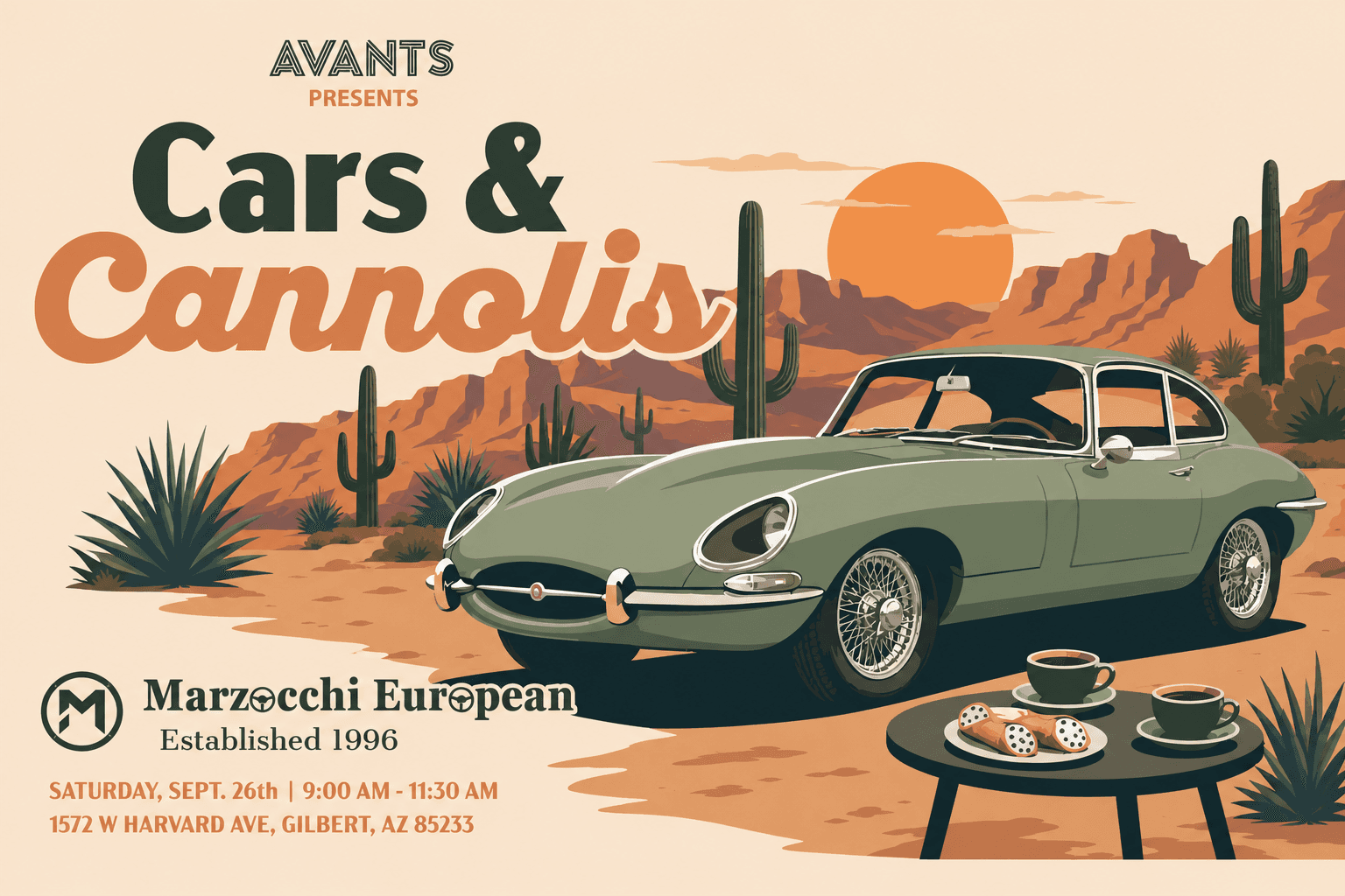 Avants Cars & Cannolis