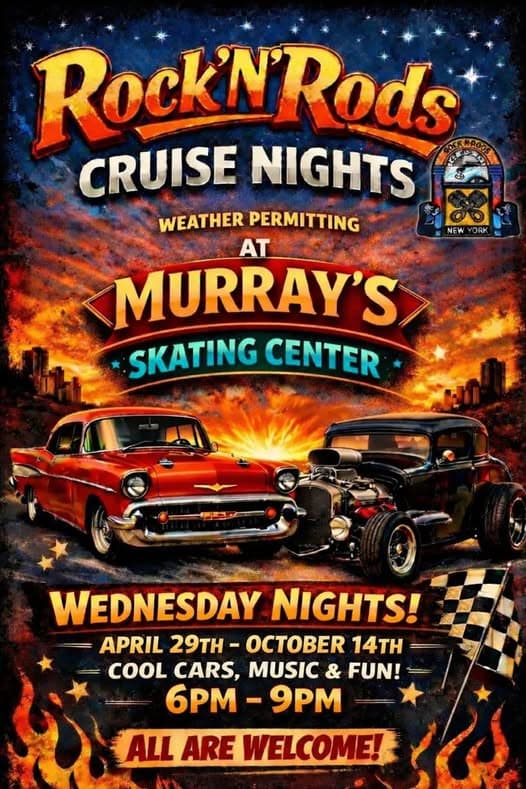 Murray’s Skating Center Rock’N’Rods Cruise Nights
