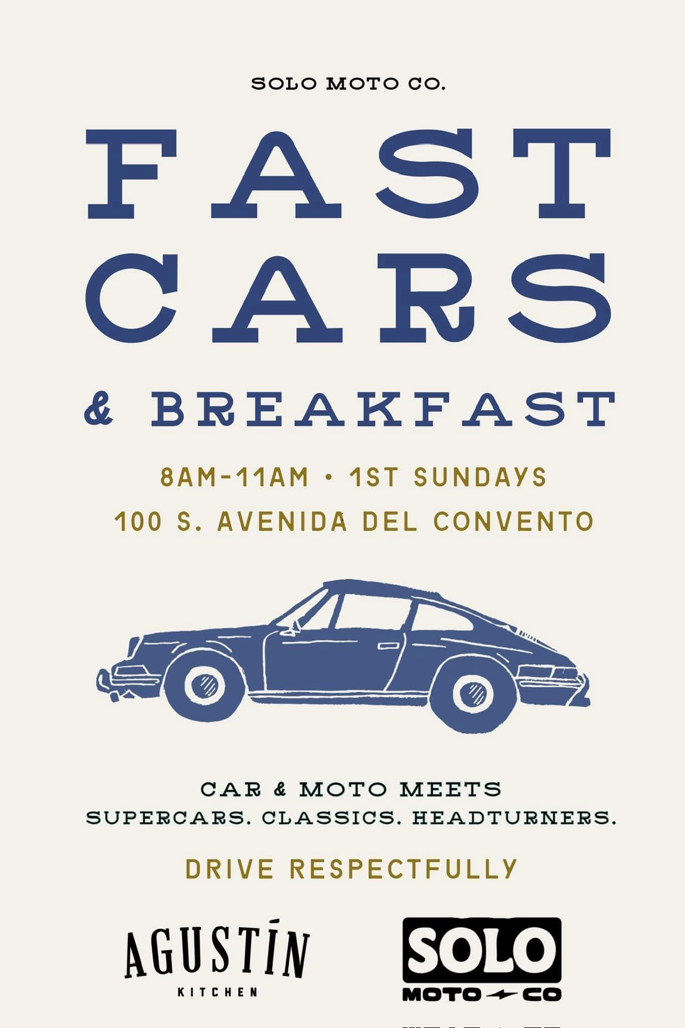 Solo Moto Co. Fast Cars & Breakfast