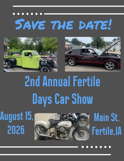 2nd Annual Fertile Days Car Show