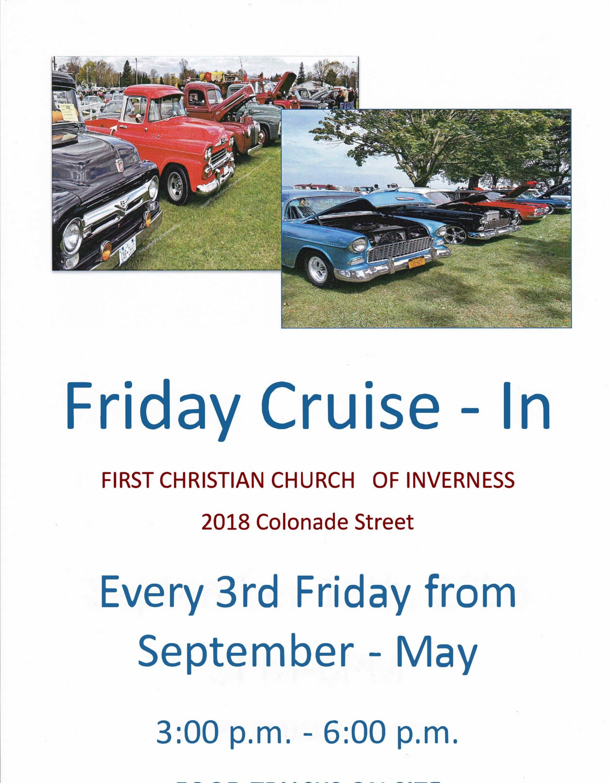 Inverness Friday Cruise In