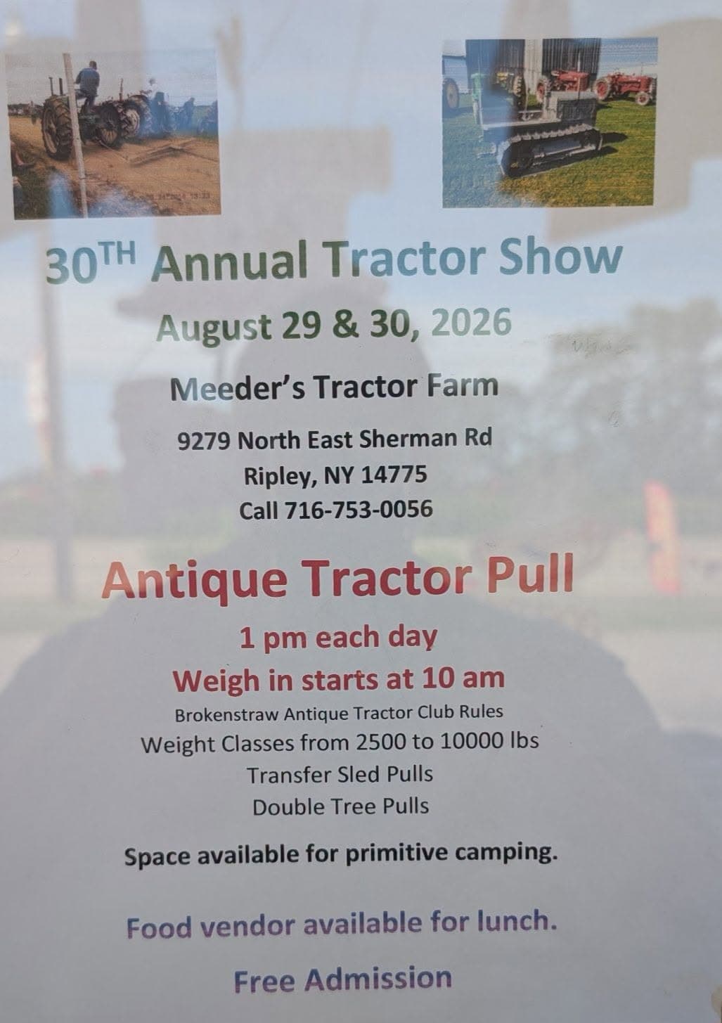 30th Annual Tractor Show