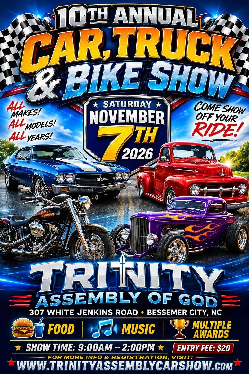 10th Annual Car, Truck & Bike Show