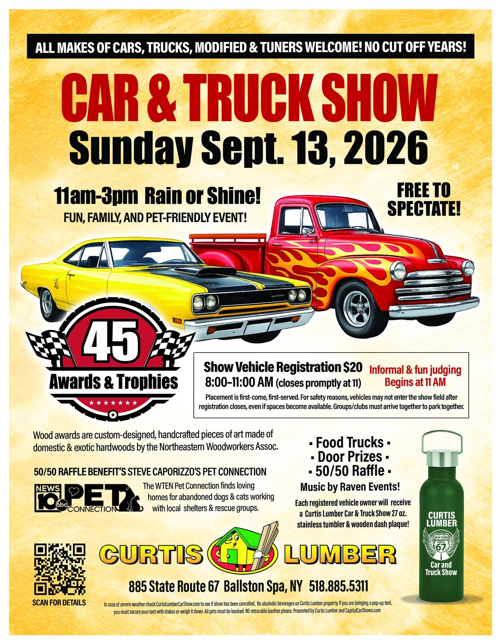 Ballston Spa, Curtis Lumber, Car & Truck Show