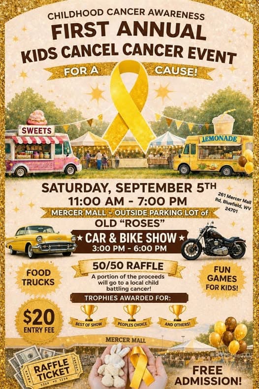 First Annual Kids Cancer Awareness Car & Bike Show