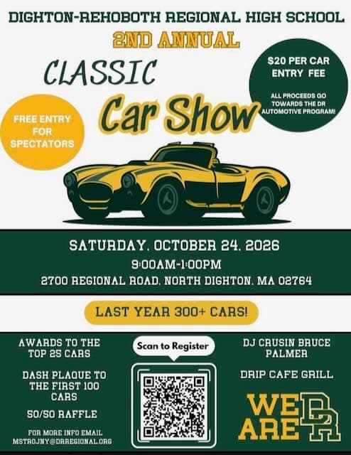 Dighton-Rehoboth Regional HS Classic Car Show