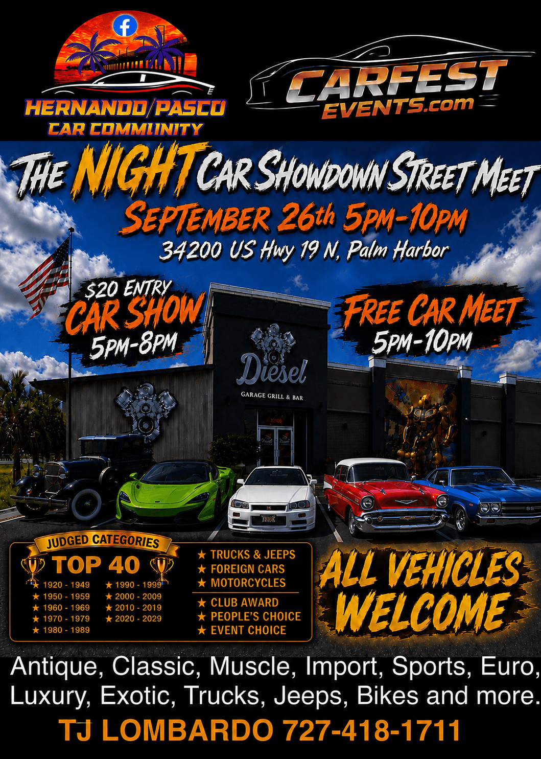 The Night Car Showdown Street Meet