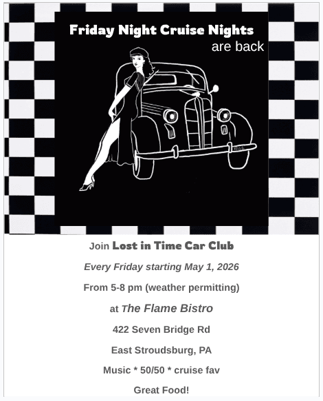Lost in Time Car Club Friday Night Cruise Night