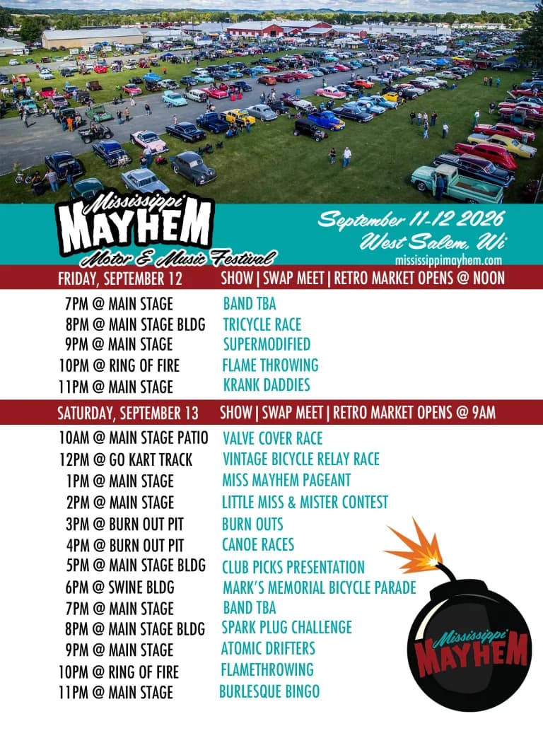 Mississippi Mayhem 12 Motor & Music Festival