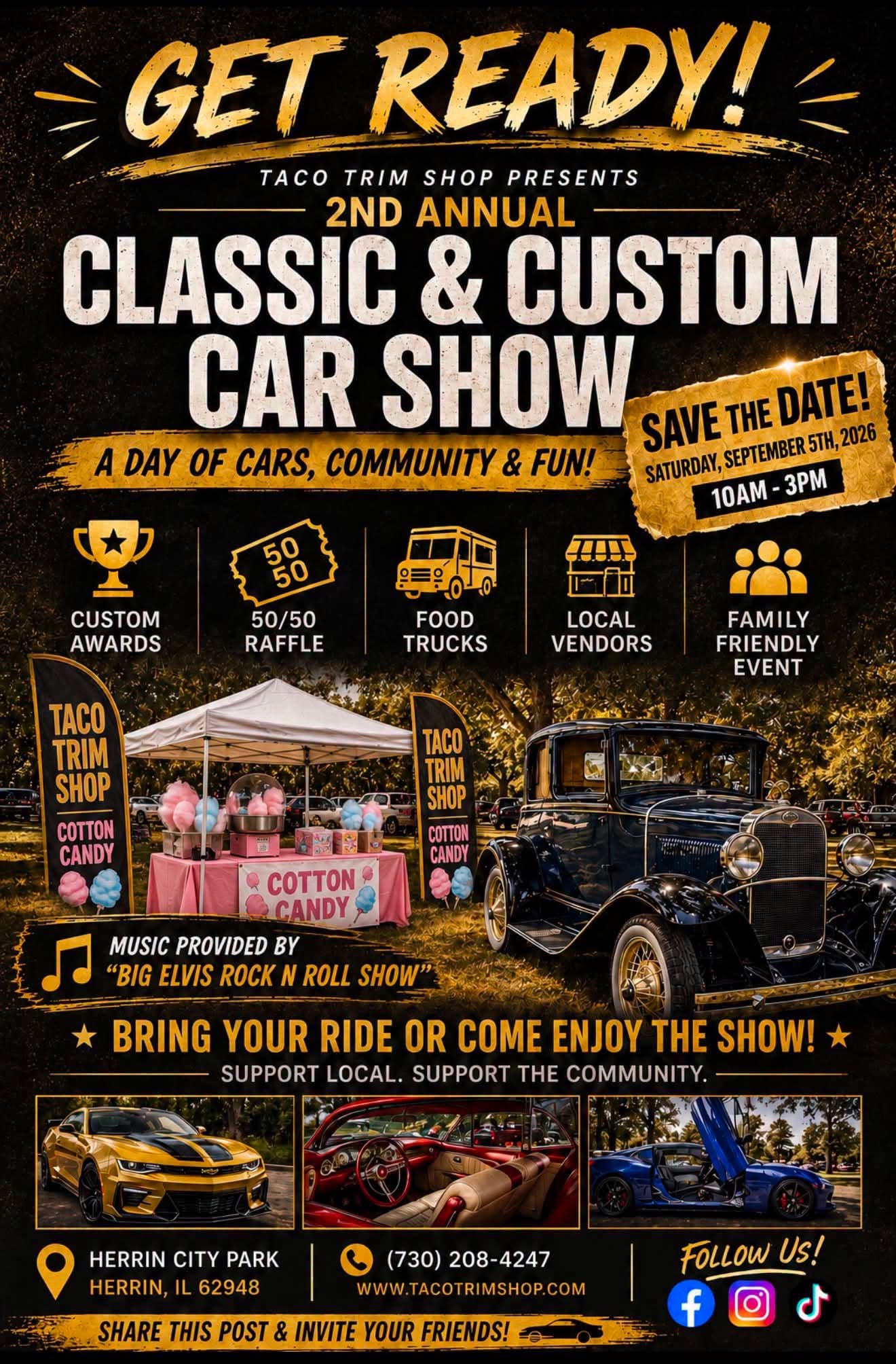 Taco Trim Shop 2nd Annual Classic & Custom Car Show