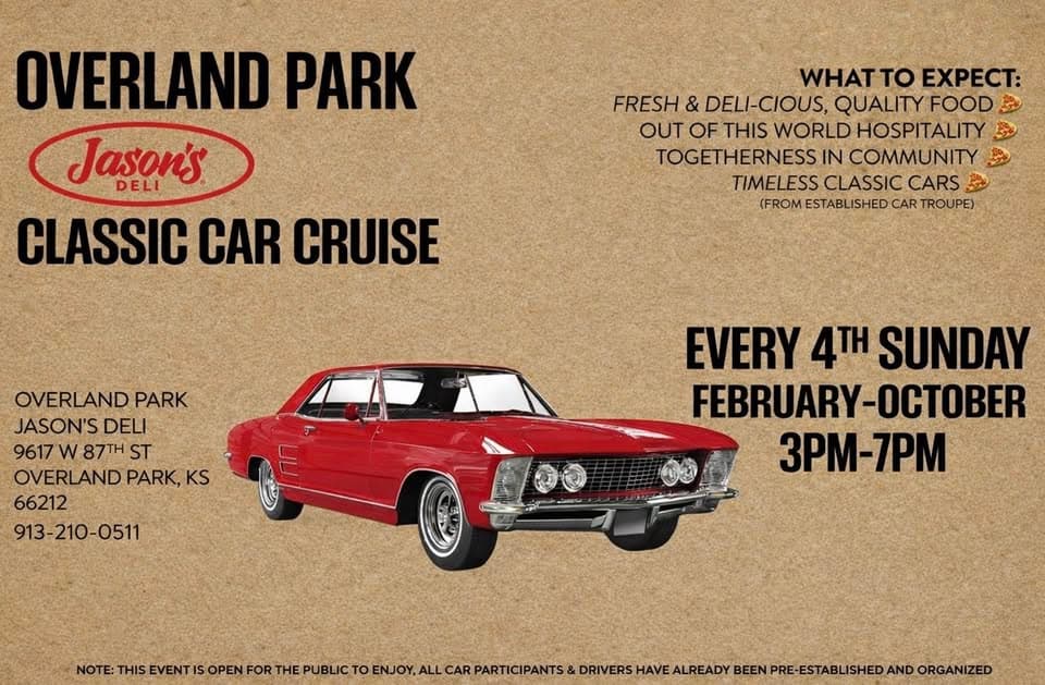 Car Cruise at Jason’s Deli