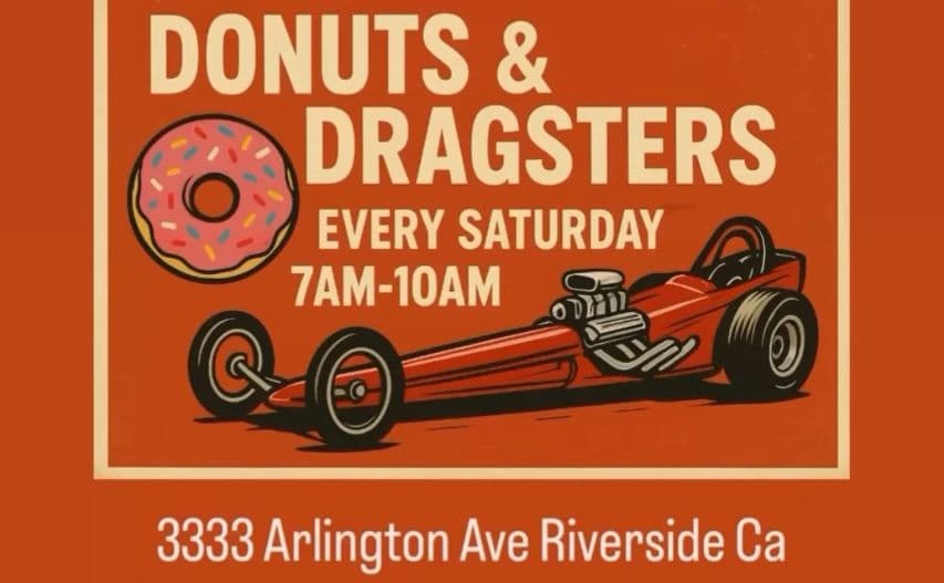 Dragsters And Donuts Cars And Coffee