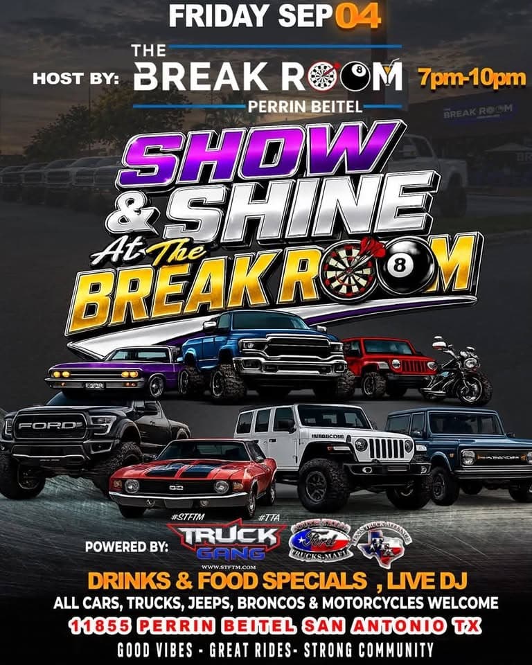 Show & Shine At The Break Room
