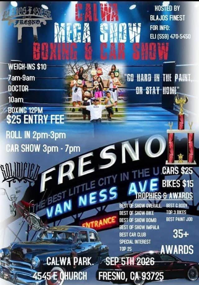 Calwa Mega Show Boxing & Car Show