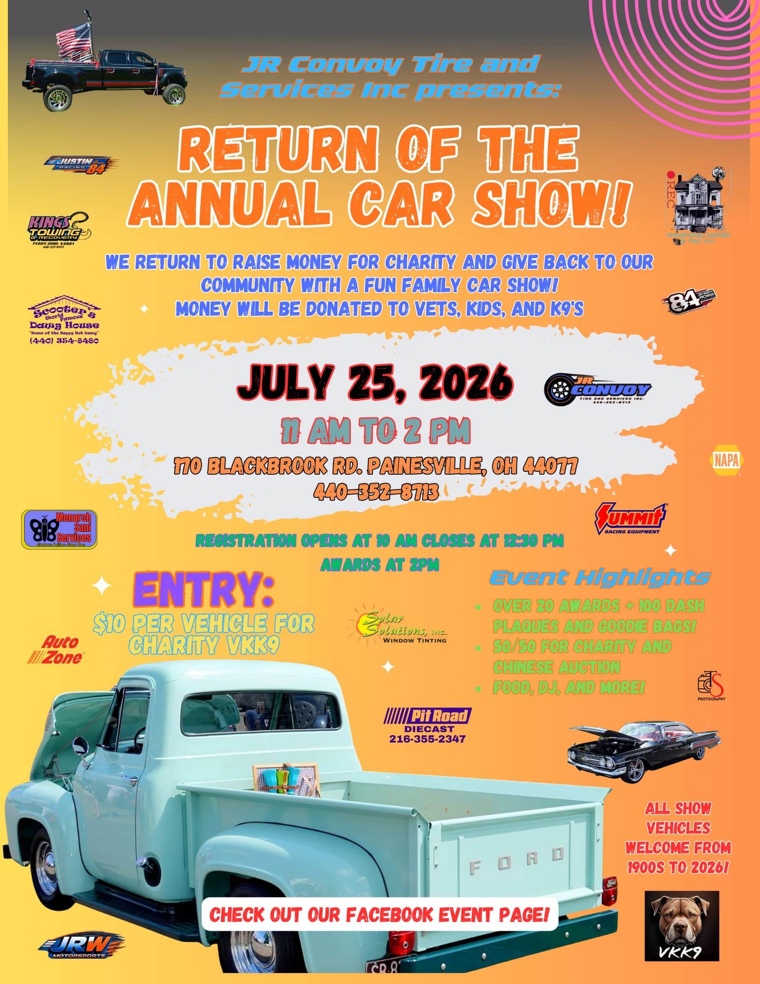 Return of the Annual Car Show