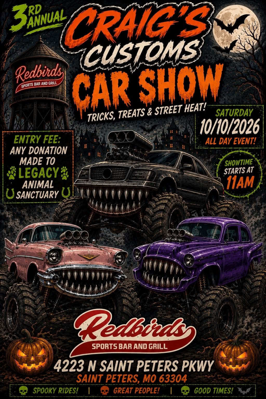3RD ANNUAL CRAIG'S CUSTOMS CAR SHOW