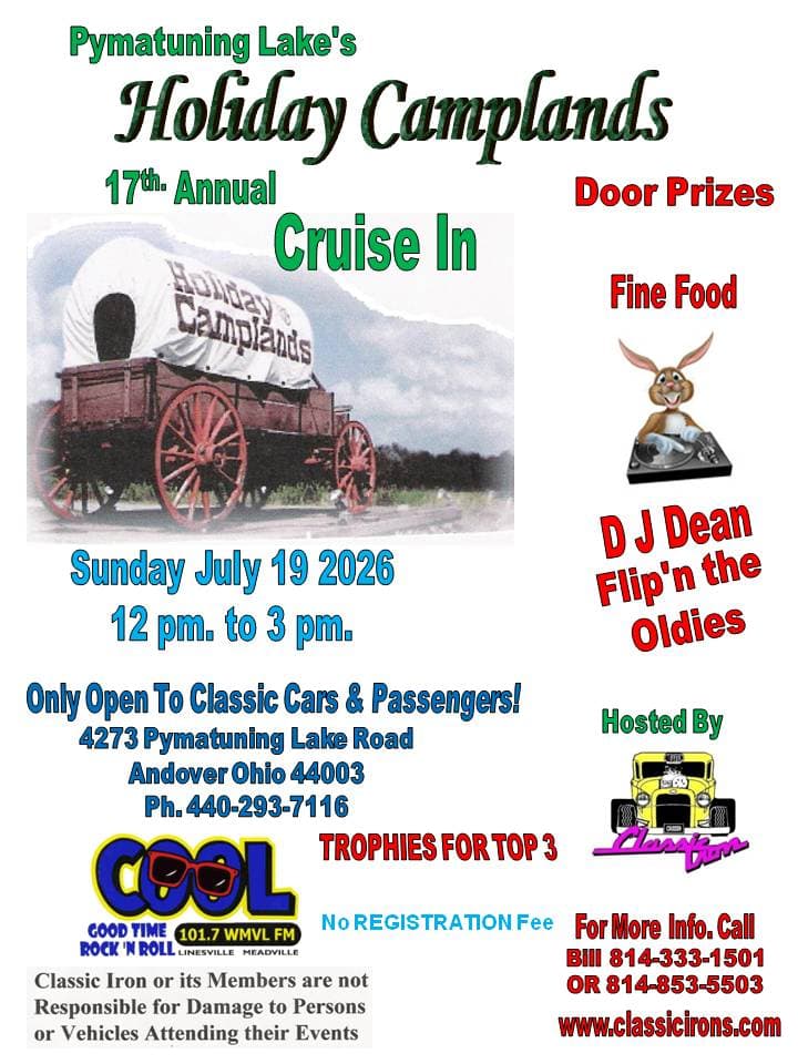 17th Annual Holiday Camplands Cruise In
