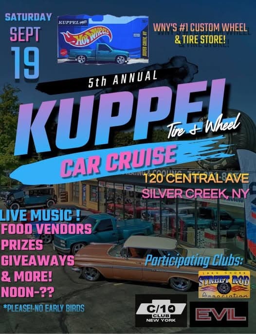 5th ANNUAL KUPPEL CAR CRUISE