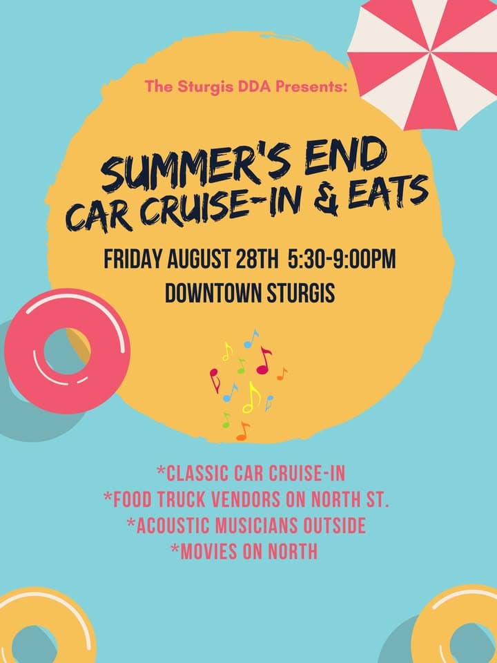 Summer’s End Car Cruise-In & Eats