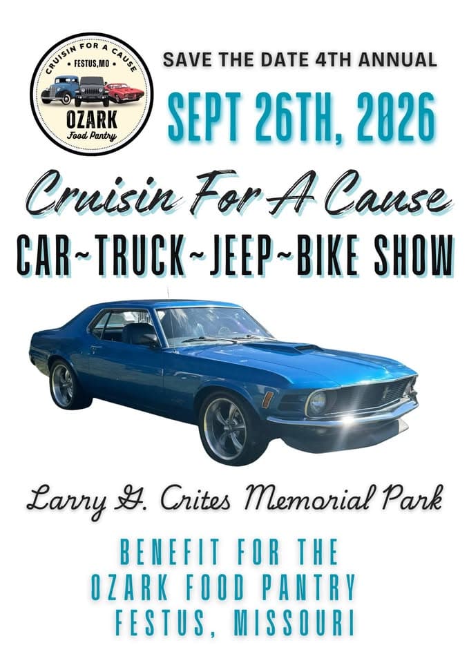 Cruisin For A Cause 2026 – FALL CAR SHOW
