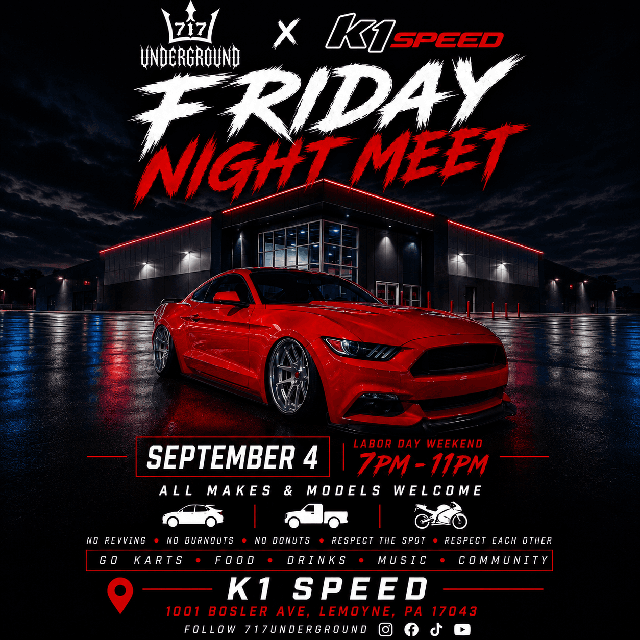 Friday Night Meet @ K1 Speed