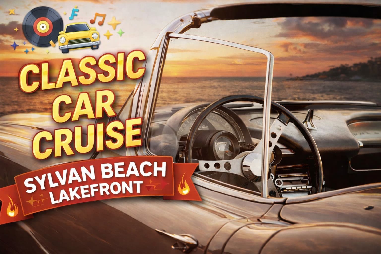 Sylvan Beach Classic Car Cruise