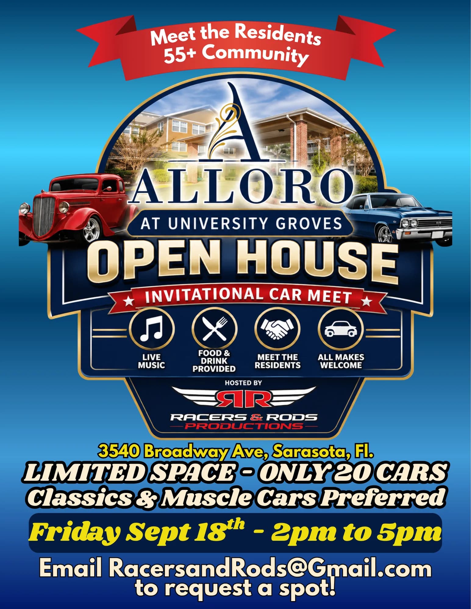 Alloro Open House Car Meet