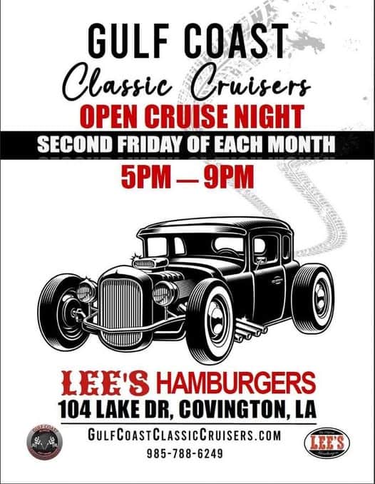 Gulf Coast Classic Cruisers Open Cruise Night