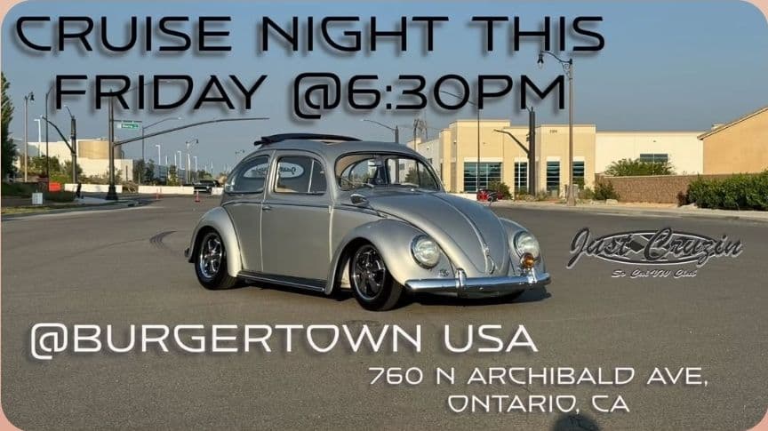 Burgertown USA Cruise Night