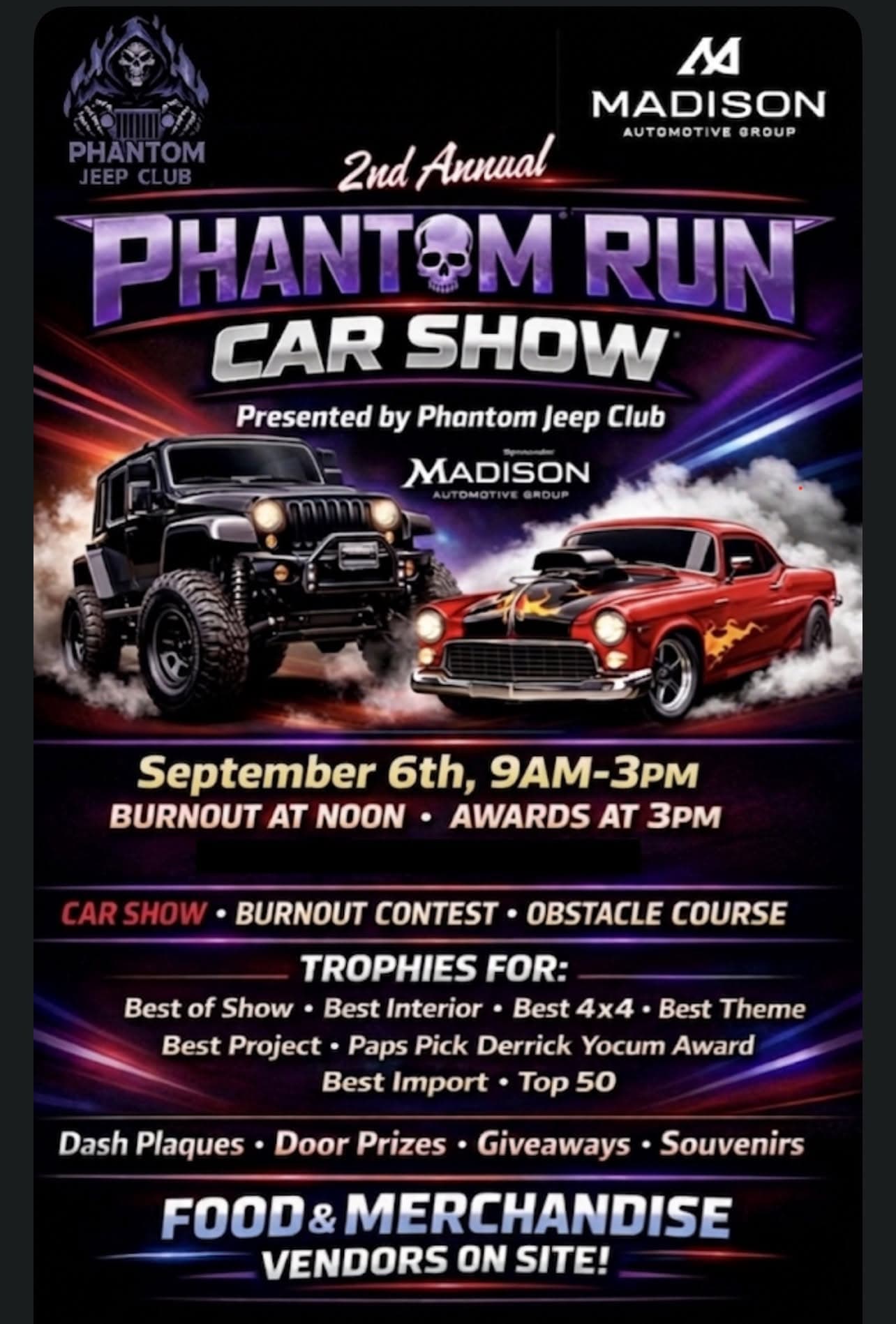 Phantom Run Car Show
