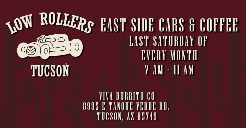 East Side Cars and Coffee at Viva Burrito Co.