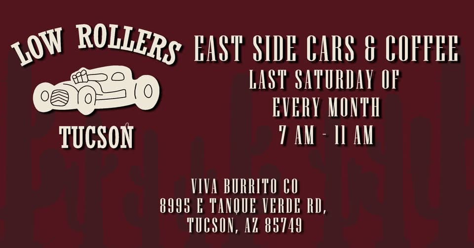 East Side Cars and Coffee at Viva Burrito Co.